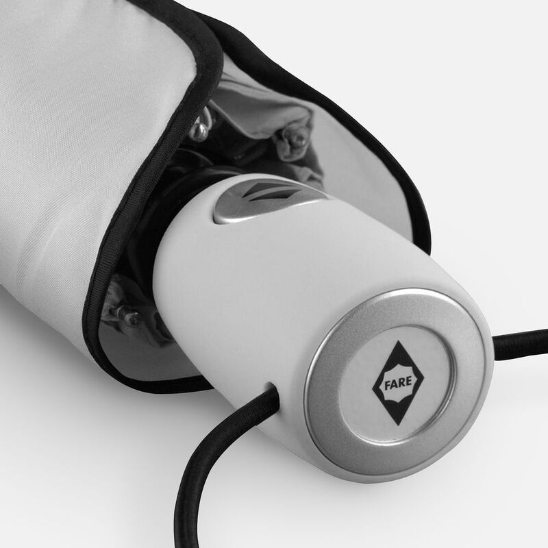 Зонт складной AOC, светло-серый арт.7106.10