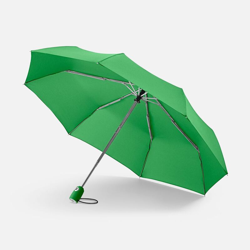 Зонт складной AOC, светло-зеленый арт.7106.91