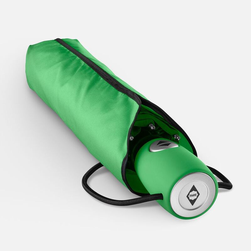 Зонт складной AOC, светло-зеленый арт.7106.91