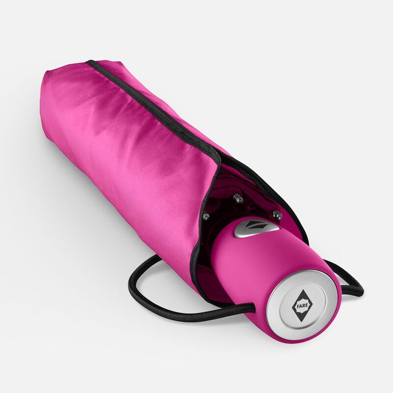 Зонт складной AOC, розовый арт.7106.51