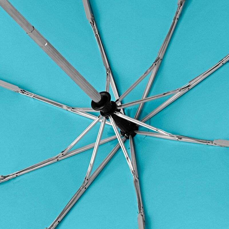 Зонт складной AOC, бирюзовый арт.7106.04