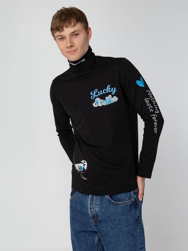 Водолазка Urban, черная арт.13960.30