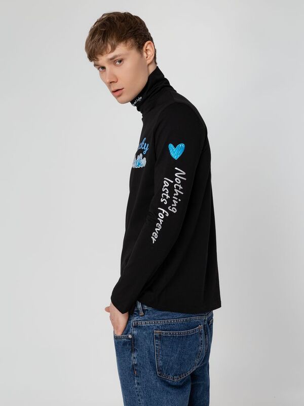 Водолазка Urban, черная арт.13960.30