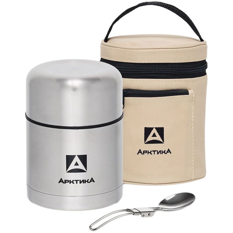 Термос для еды &laquo;Арктика 500&raquo; в чехле, стальной арт.13668.10