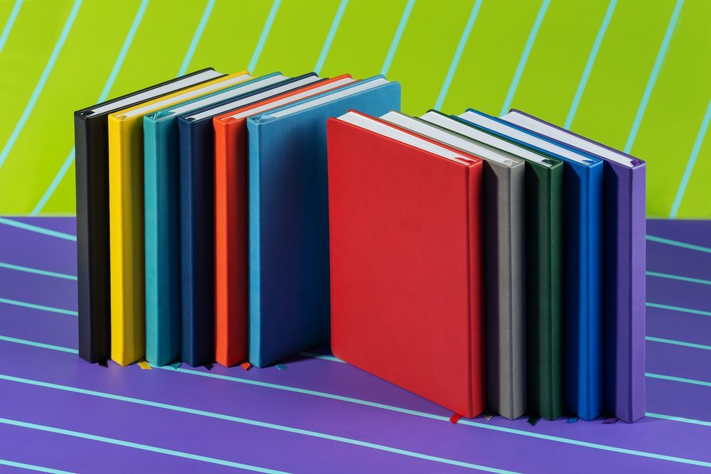 Ежедневник New Latte, недатированный, красный арт.78770.50