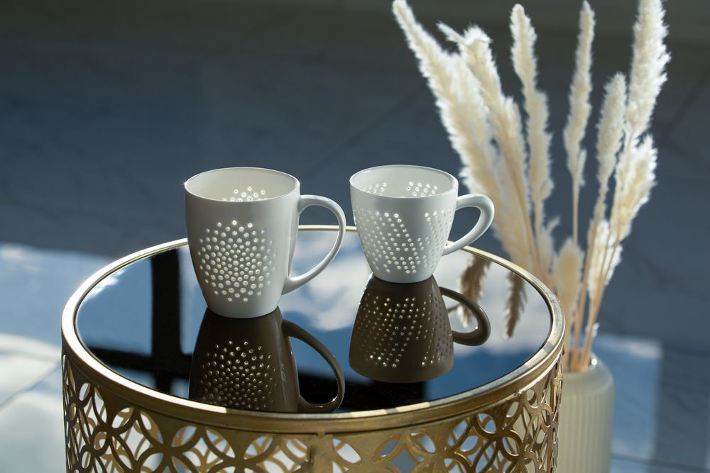 Чашка Coralli Rio, белая арт.18826.60