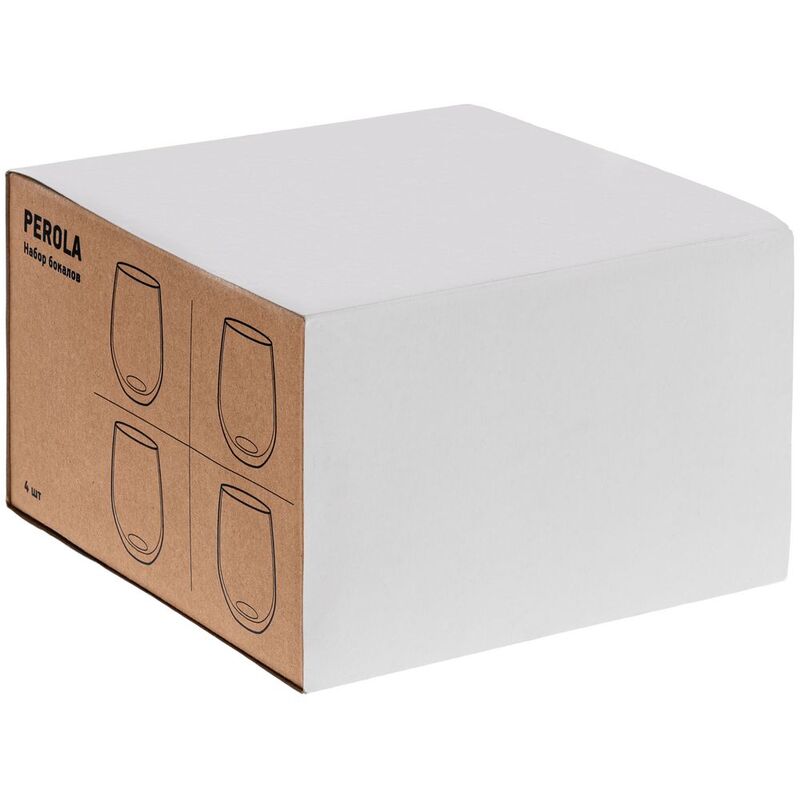 Набор из 4 бокалов Perola арт.15910.00