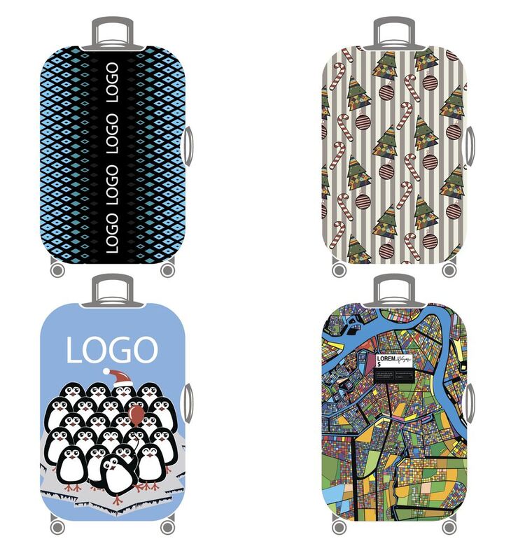 Чехол на чемодан Kansi на заказ, бифлекс 280 арт.18902.01