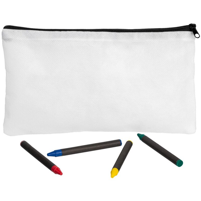 Пенал для раскрашивания Create, белый арт.16132.60