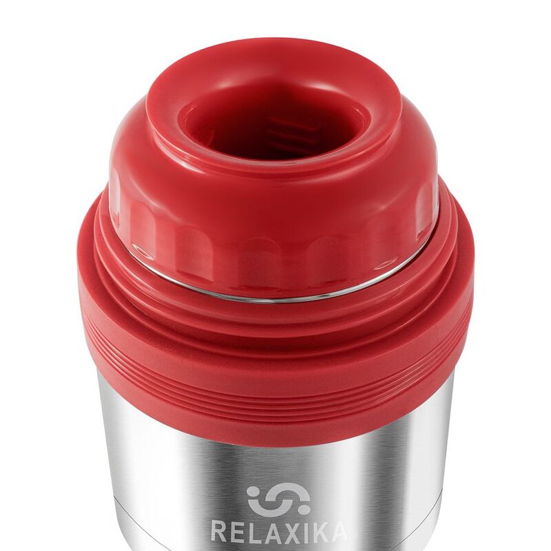 Термос для еды и напитков Relaxika 500, стальной арт.13792.10