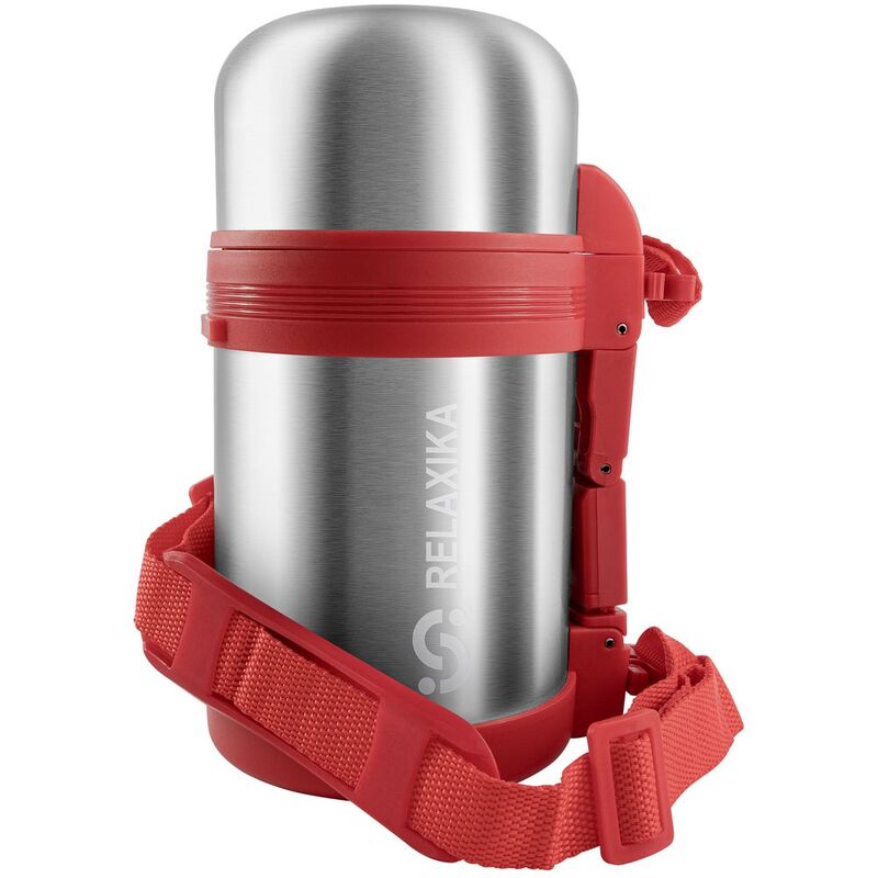 Термос для еды и напитков Relaxika 800, стальной арт.13793.10
