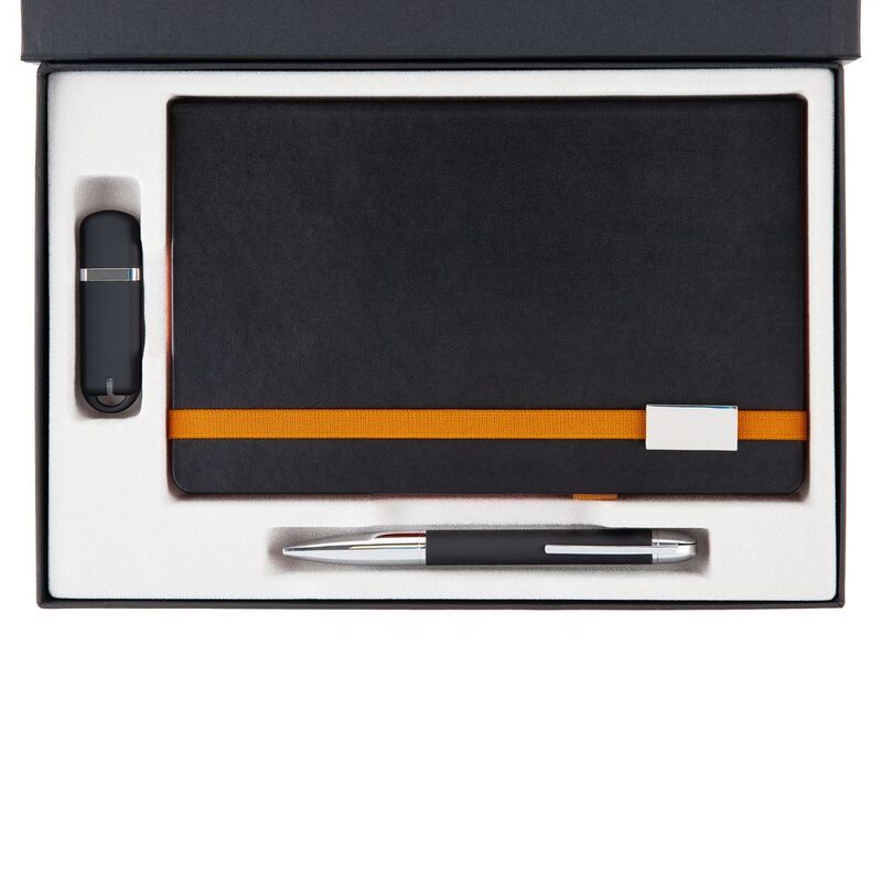 Набор Ton Memory, черный с оранжевым арт.17660.32