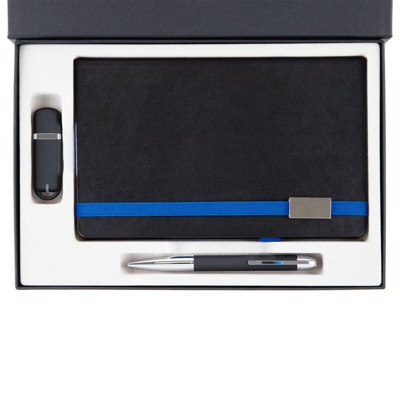 Набор Ton Memory, черный с синим арт.17660.34