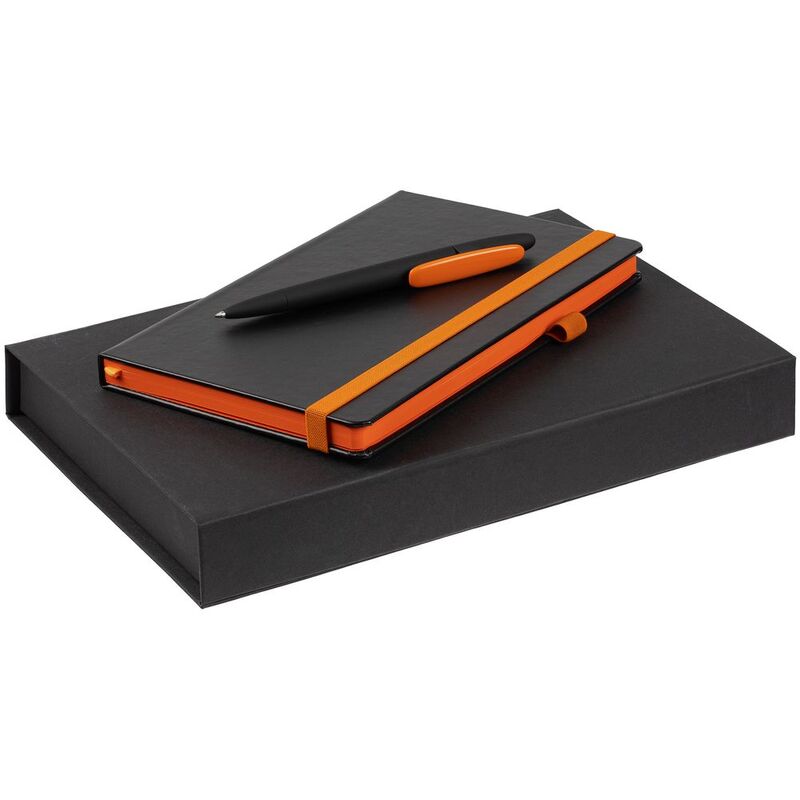 Набор Ton, черный с оранжевым арт.17600.32