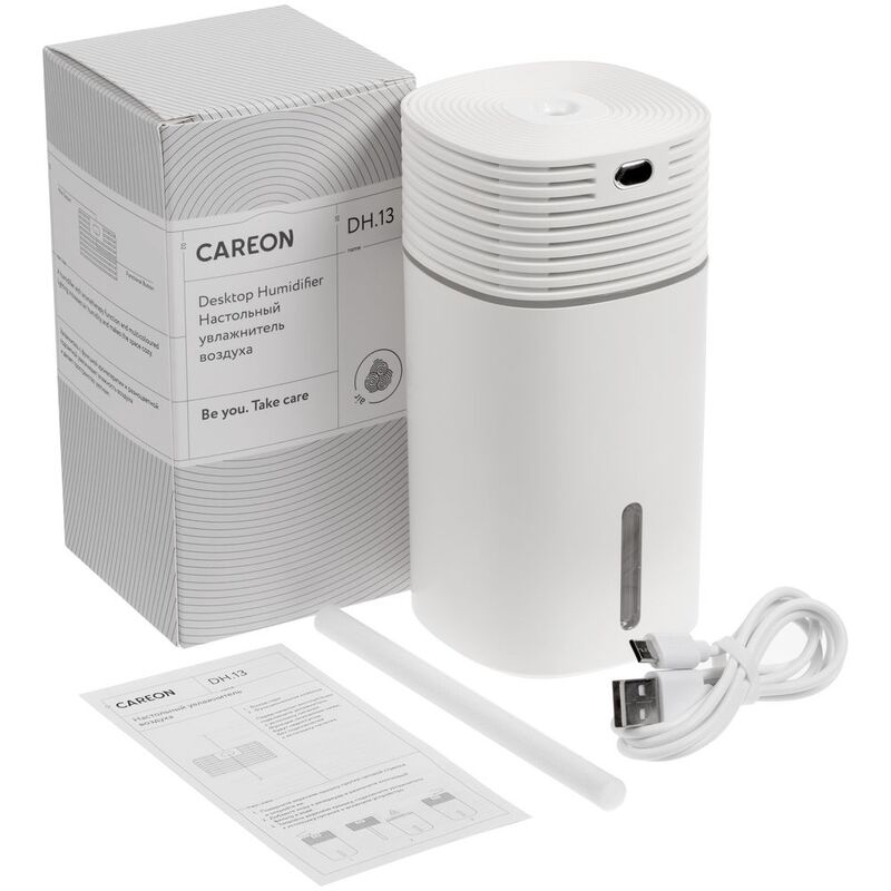 Настольный увлажнитель с подсветкой DH13, белый арт.13719.60