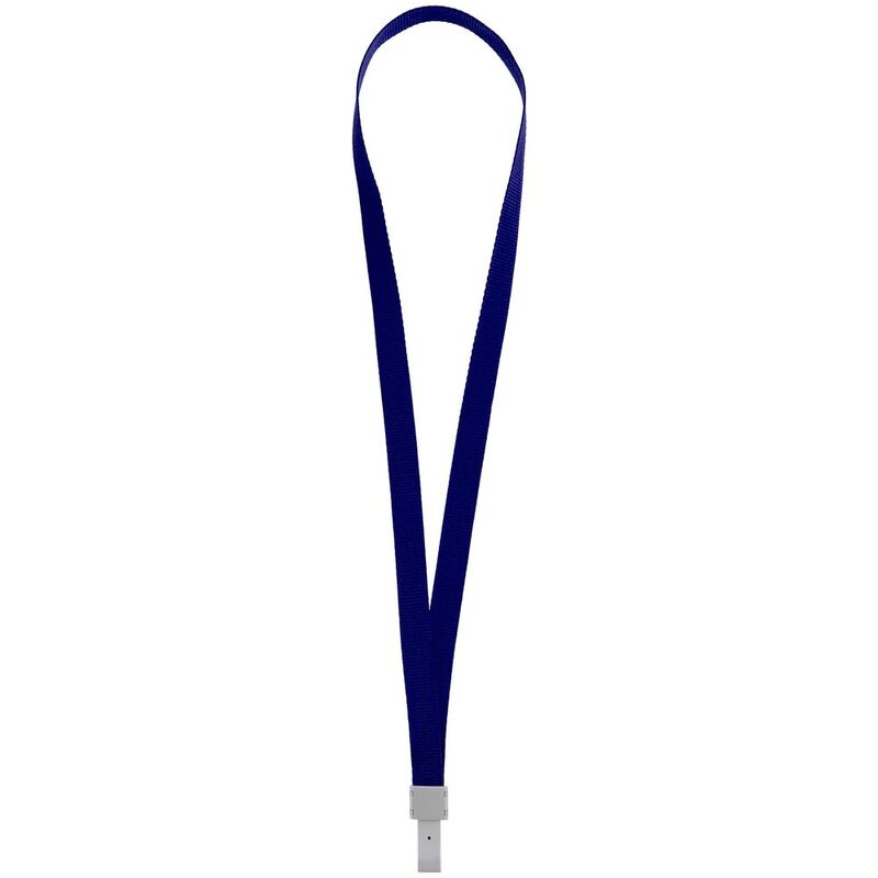 Карман для пропуска с лентой Staff, синий арт.79136.40