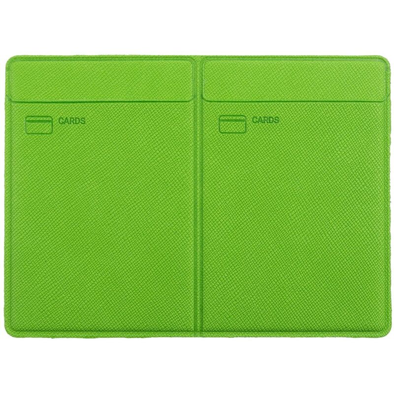 Обложка для автодокументов Devon Light, зеленая арт.13762.90
