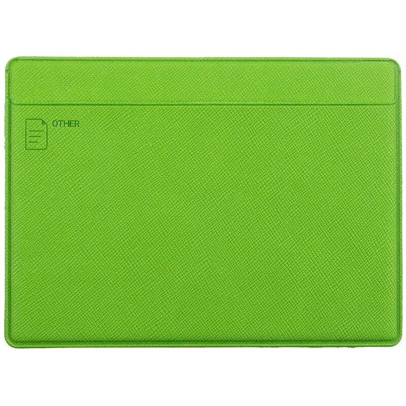 Обложка для автодокументов Devon Light, зеленая арт.13762.90