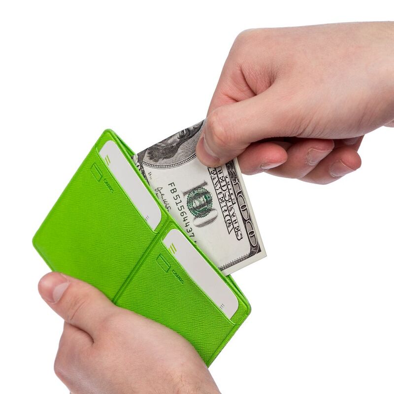 Обложка для автодокументов Devon Light, зеленая арт.13762.90