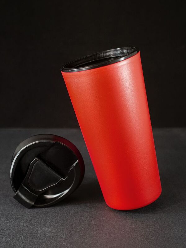 Термостакан Edda, красный арт.13763.50