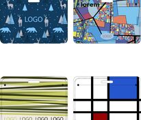 Карман для пропуска Saff Plus на заказ, горизонтальный арт.18903.02