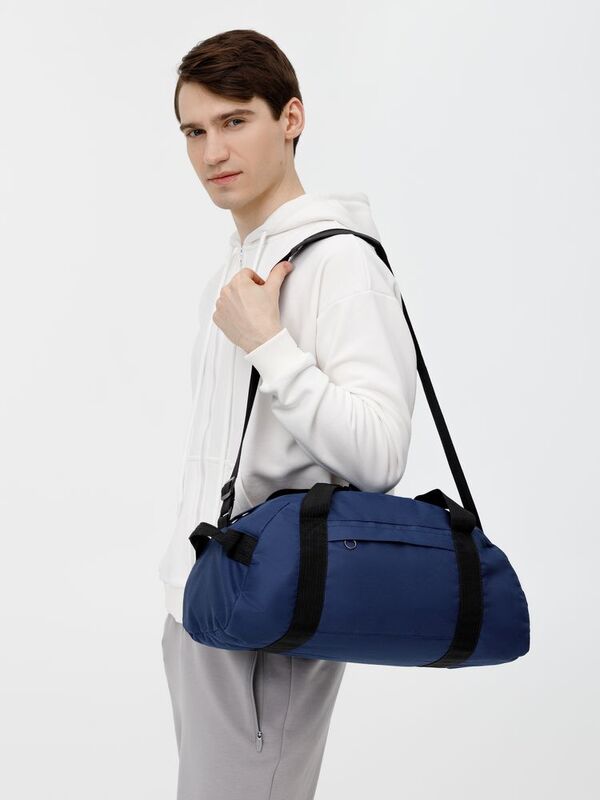 Спортивная сумка Portager, темно-синяя арт.13805.40