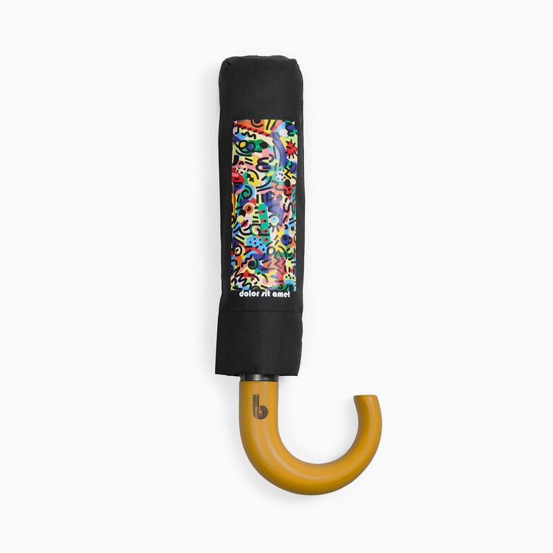 Зонт складной Classic, черный арт.17318.30