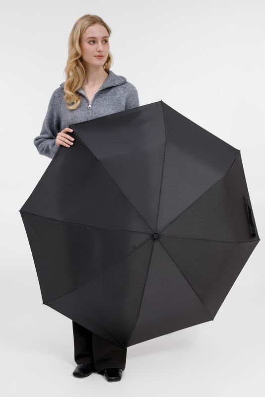 Зонт складной Fiber, темно-синий арт.17321.40