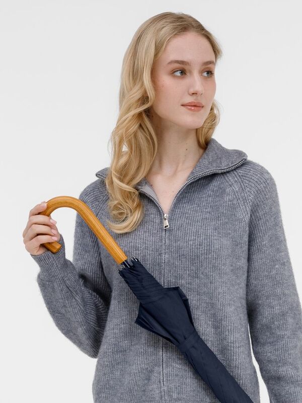 Зонт-трость Classic, темно-синий арт.17322.40