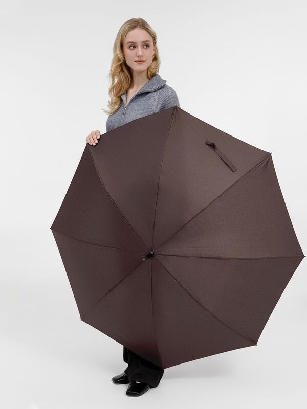 Зонт-трость Classic, коричневый арт.17322.59