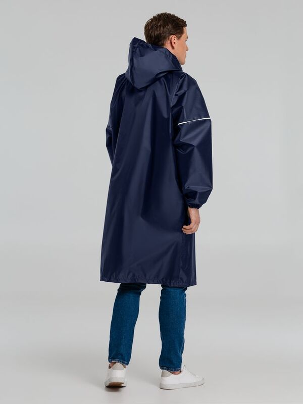 Дождевик со светоотражающими элементами Rainman Blink, синий арт.13346.41