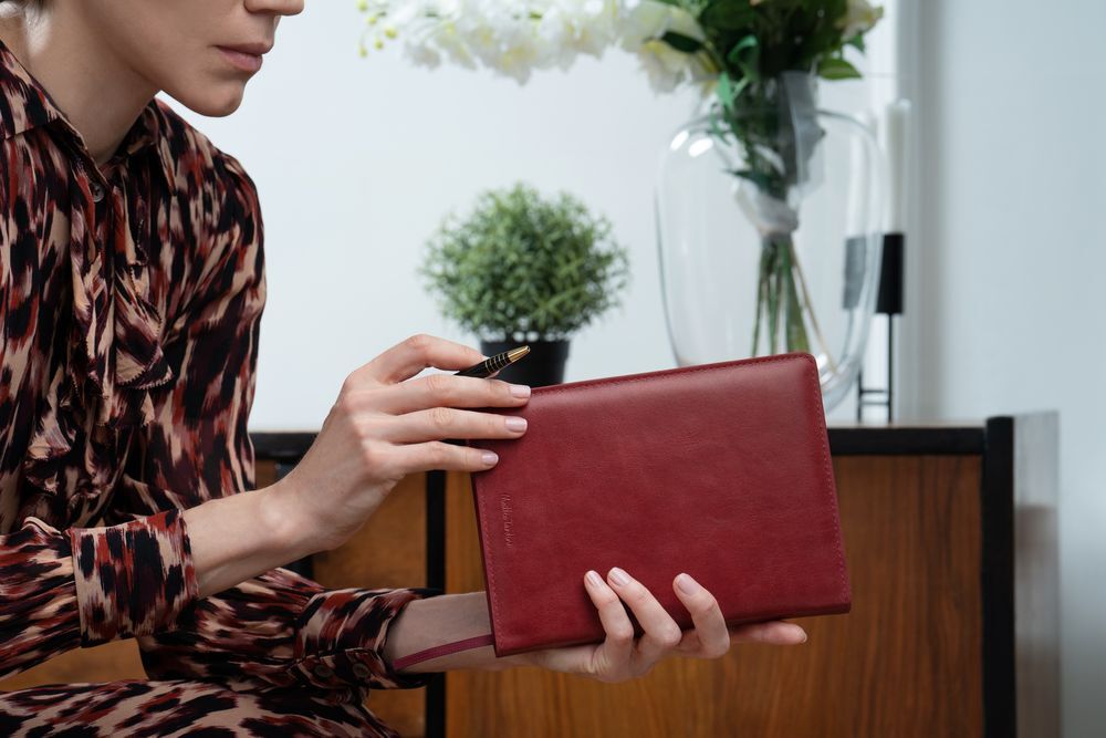 Ежедневник Termini, недатированный, темно-красный арт.55600.55