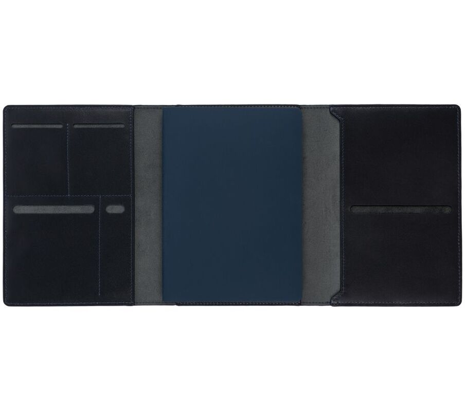 Ежедневник-портфолио Napoli, недатированный, синий арт.55601.40