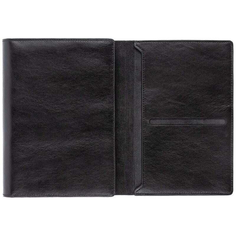 Ежедневник-портфолио Napoli, недатированный, черный арт.55601.30