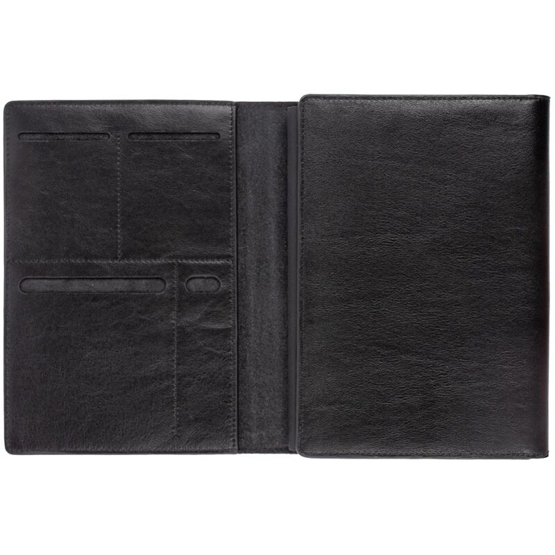 Ежедневник-портфолио Napoli, недатированный, черный арт.55601.30