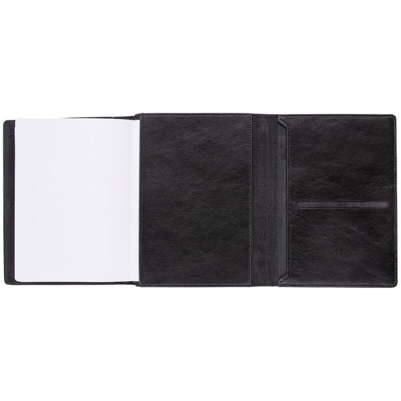 Ежедневник-портфолио Napoli, недатированный, черный арт.55601.30