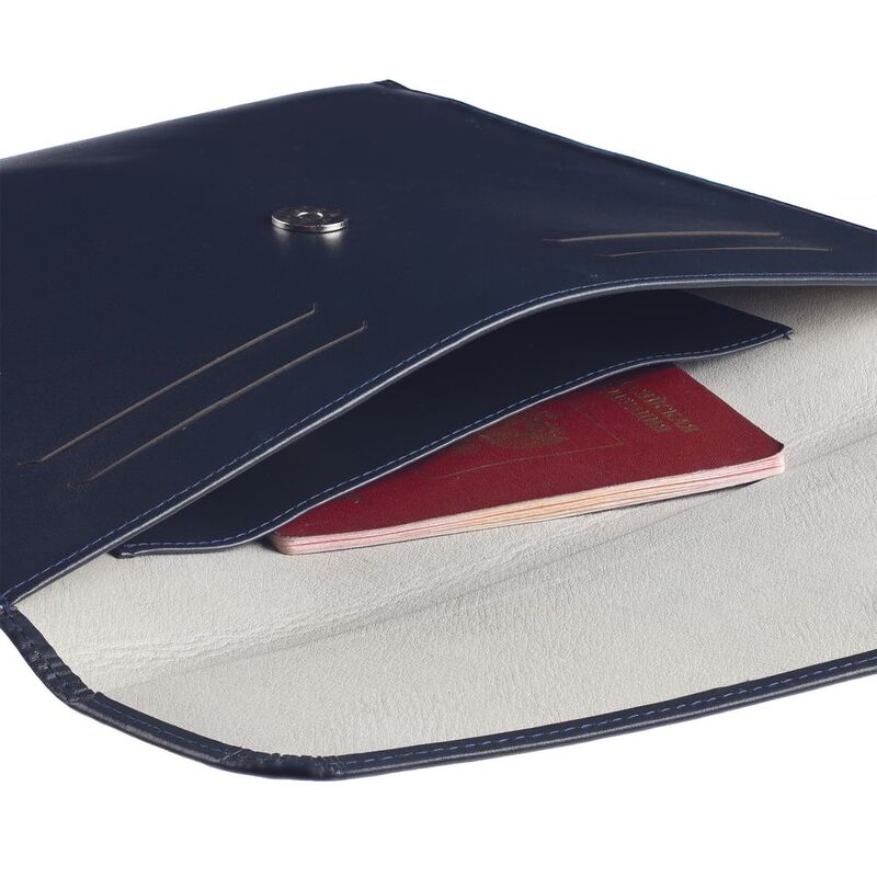 Папка для документов Signature, синяя арт.14022.44