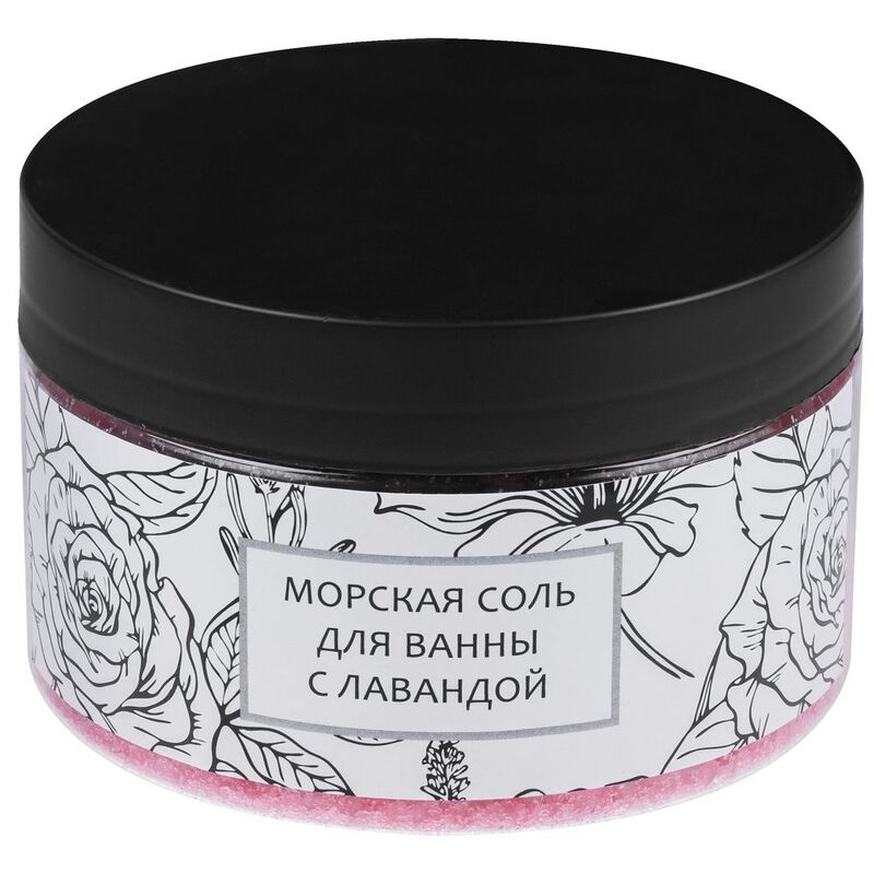 Соль для ванны Feeria в банке, с лавандой арт.15072.02