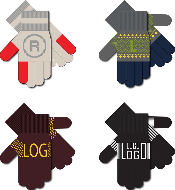 Перчатки на заказ Guanti, акрил арт.18922.01