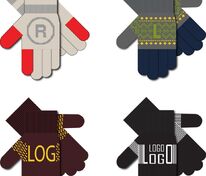 Перчатки на заказ Guanti, акрил арт.18922.01