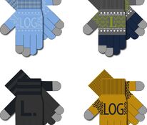 Сенсорные перчатки на заказ Guanti Tok, акрил арт.18923.01