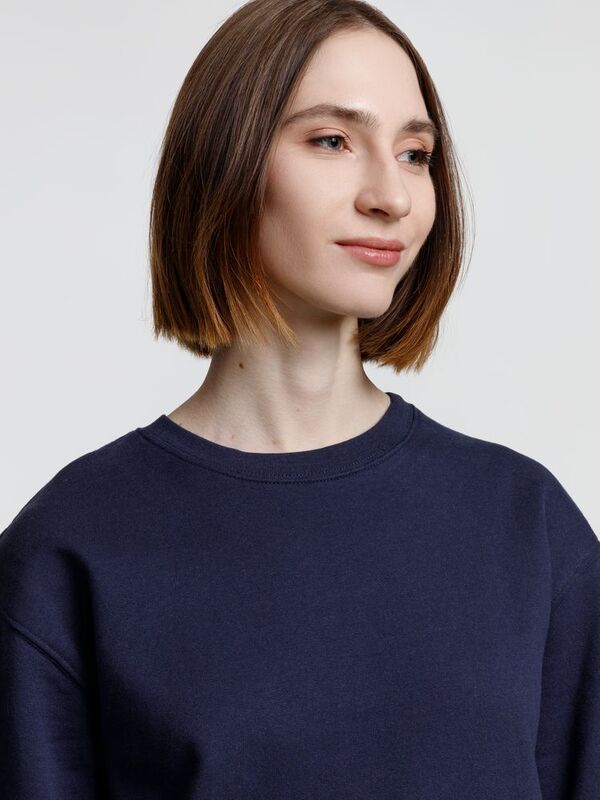 Свитшот унисекс Columbia, темно-синий арт.03814319