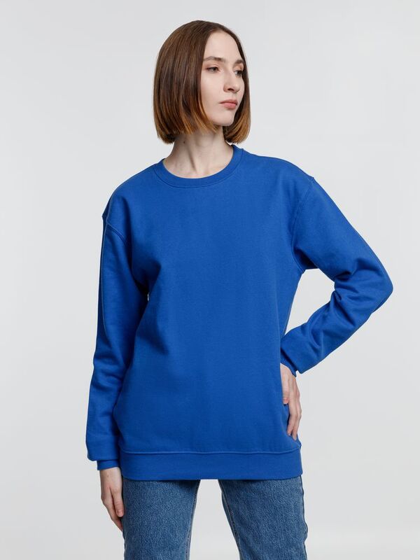 Свитшот унисекс Columbia, ярко-синий арт.03814241