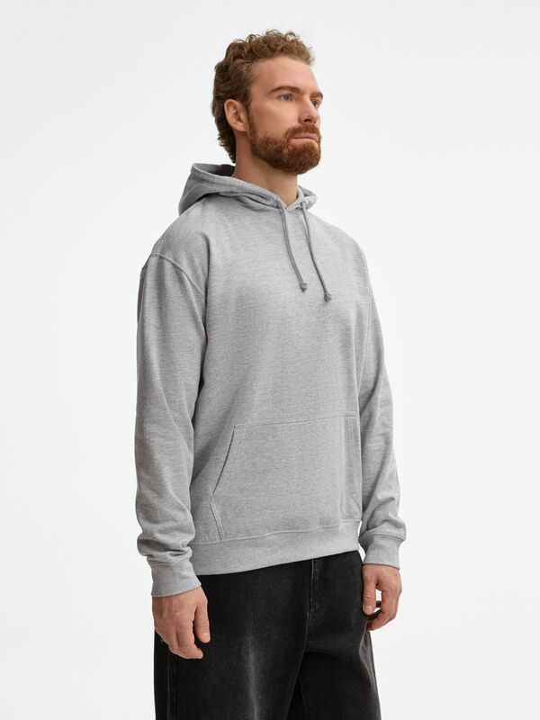 Худи унисекс Condor, серый меланж арт.03815360