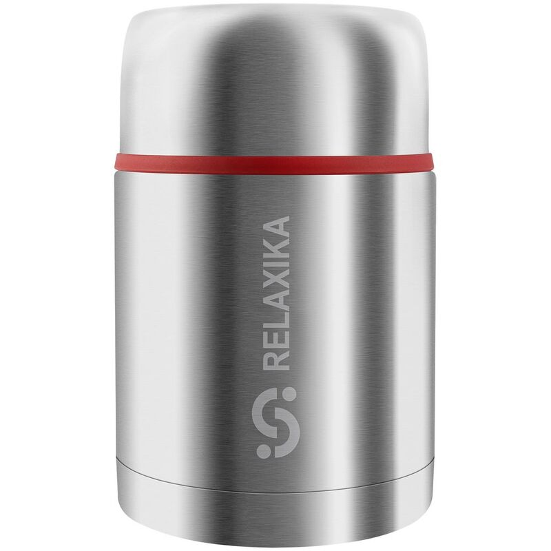 Термос для еды Relaxika 700, в чехле, стальной арт.13870.10