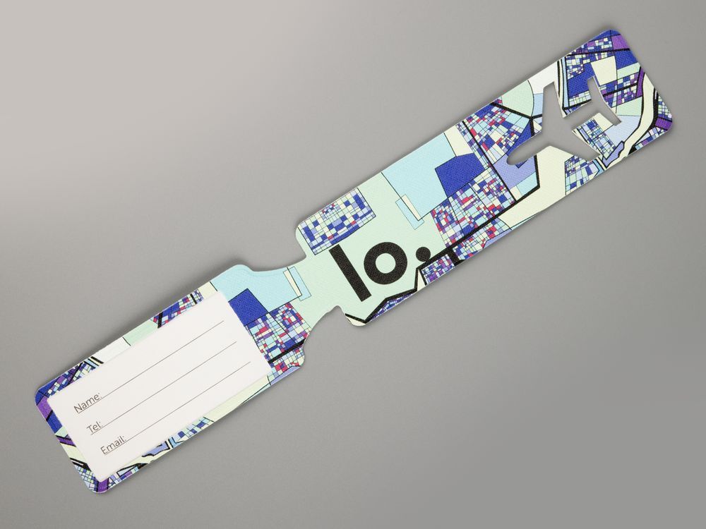 Багажная бирка Devon Print на заказ арт.13201.00