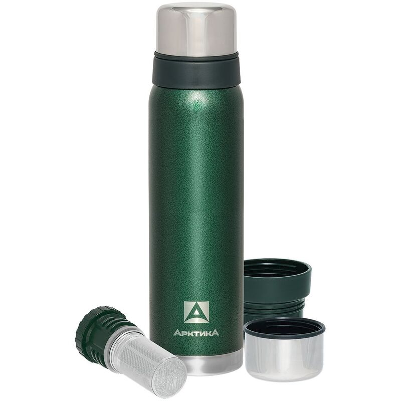 Термос &laquo;Арктика 900&raquo; с ситечком, зеленый арт.13990.90
