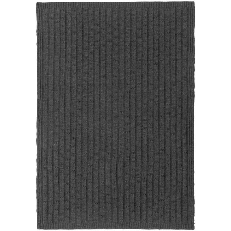 Плед Trenza, темно-серый арт.23348.31