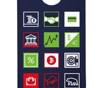 Чехол для карточки Industry, финансы арт.71510.42