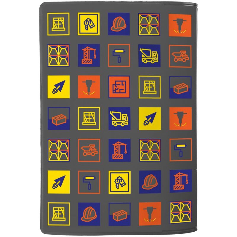 Обложка для паспорта Industry, строительство арт.71418.12